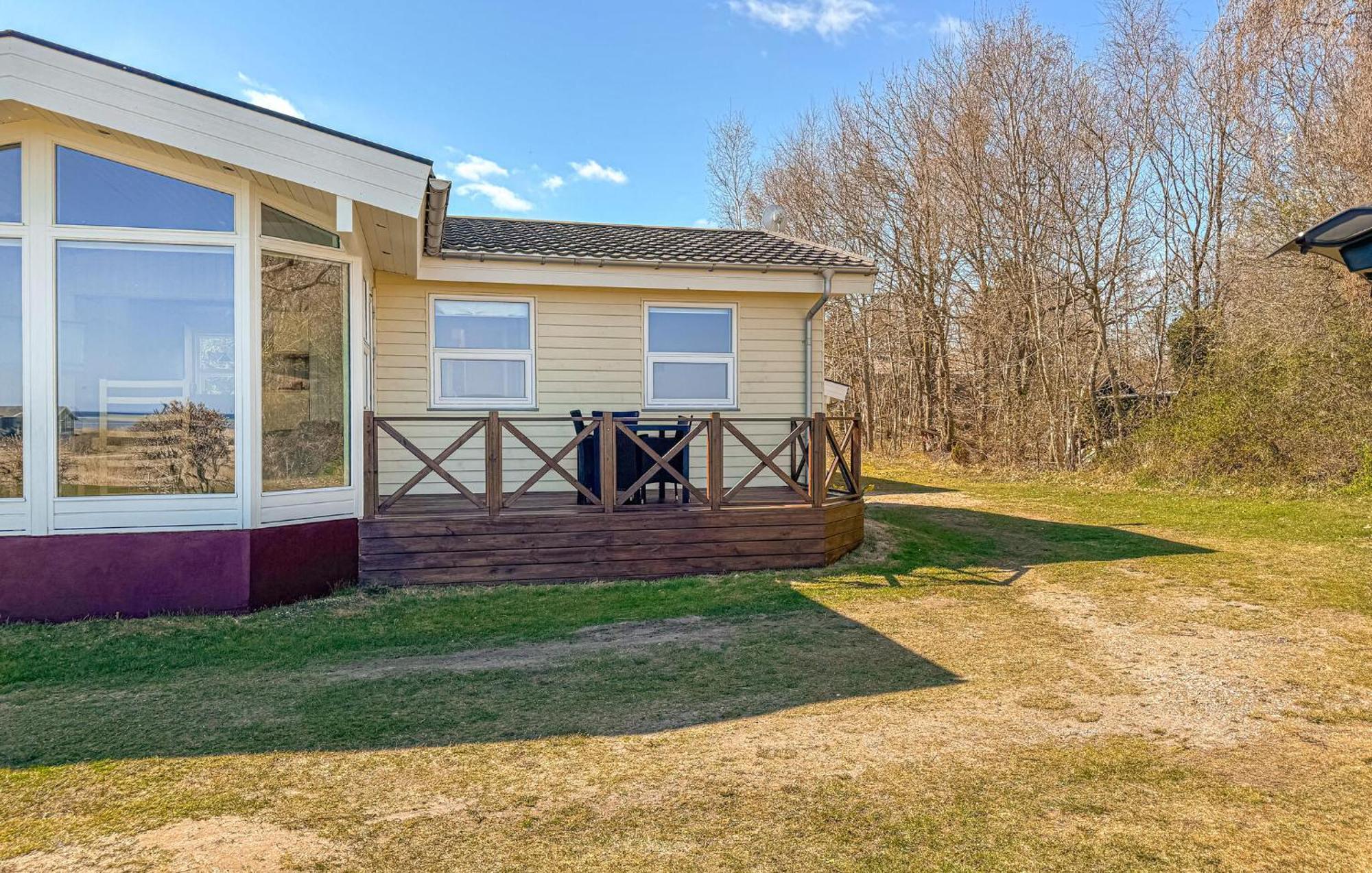 Amazing Home In Orsted With Kitchen Eksteriør bilde